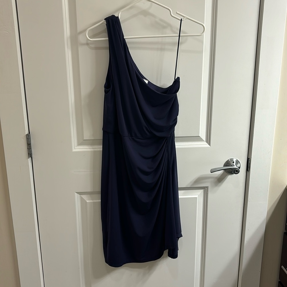 Max and Cleo one shoulder dress